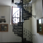 iron staircase